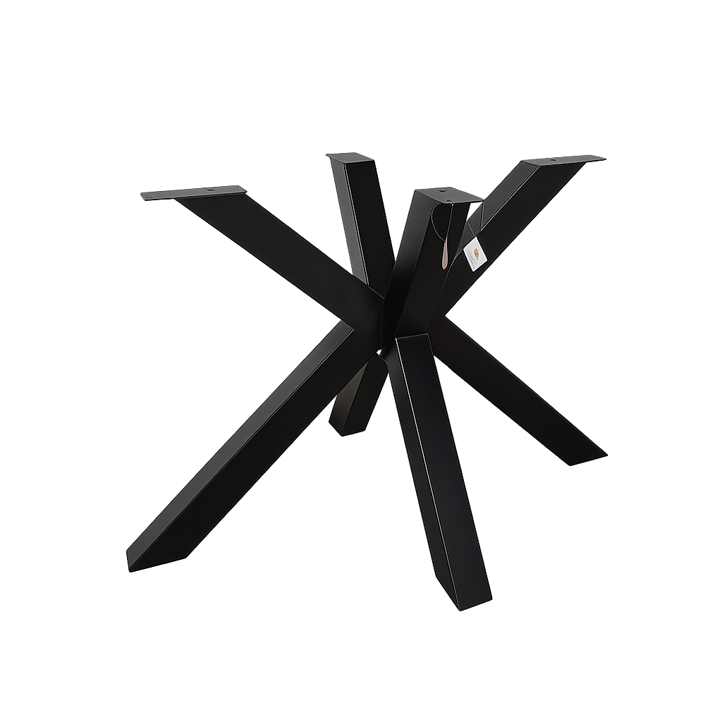 Metalen Spinpoot – Tafelonderstel 140×80×73 cm