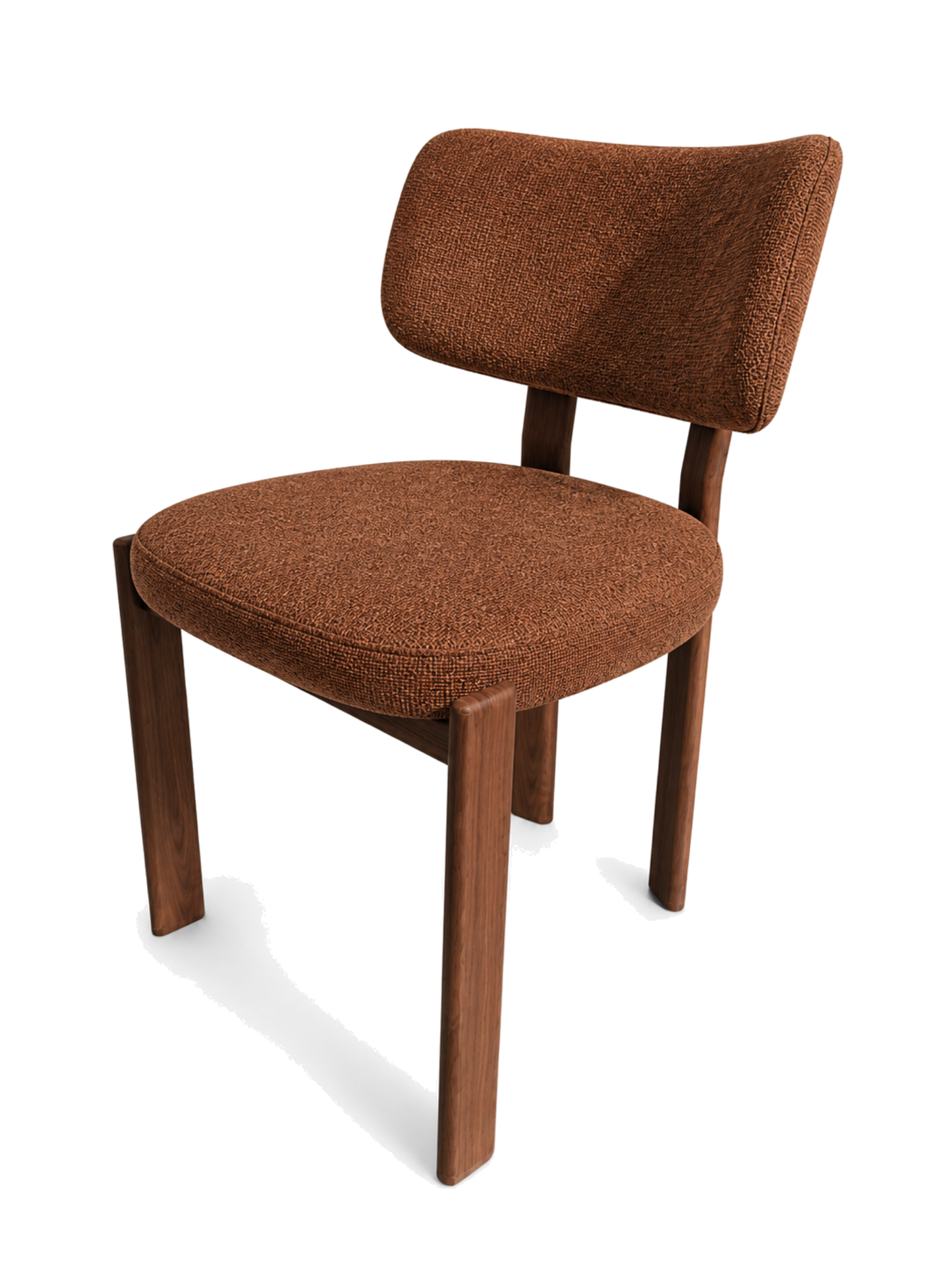 Stoel Alba in brown