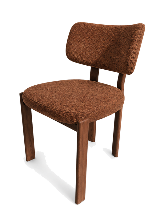 Stoel Alba in brown