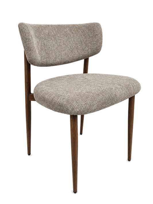 Stoel Hazel – Taupe | Japandi Brown Metaal