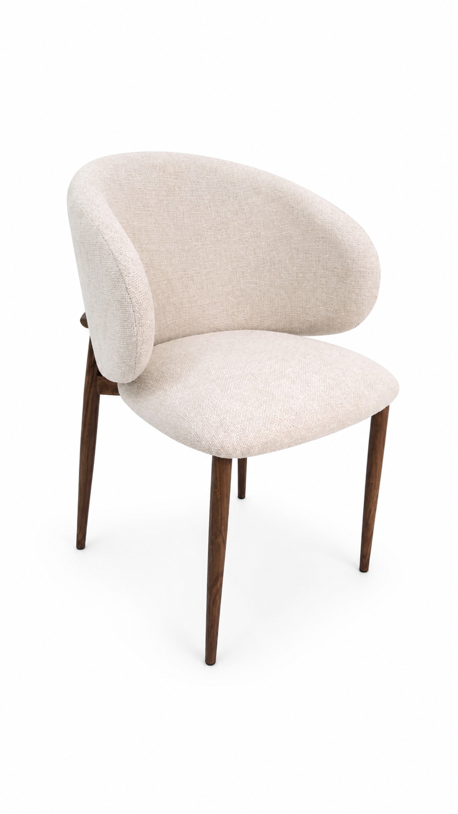 Stoel Nube | Beige | Metaal frame | Japandi stijl