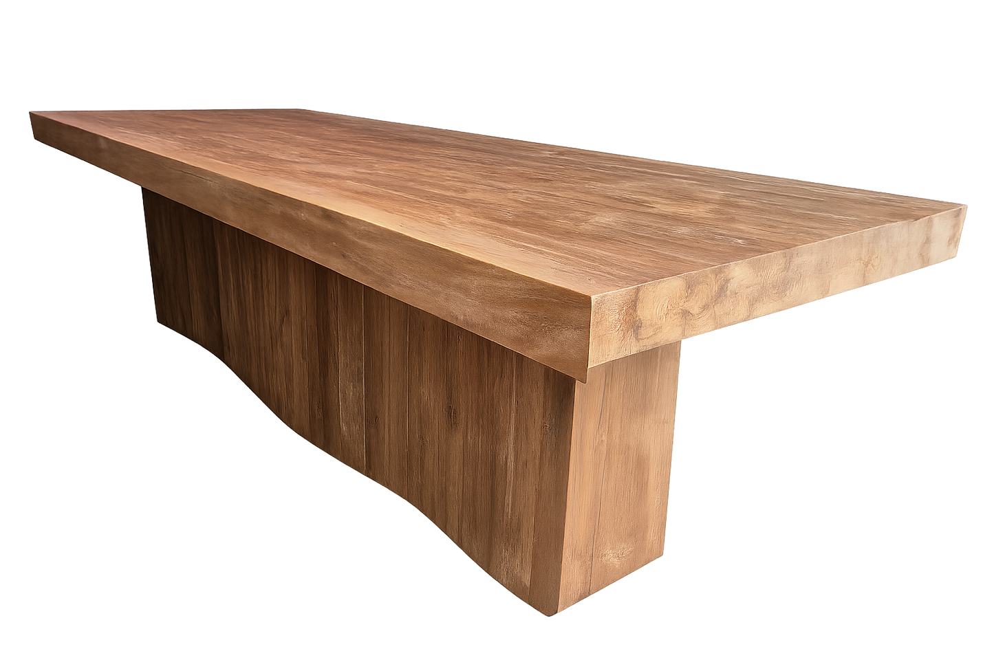 Teak tafel massief