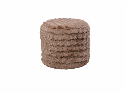 Ronde Poef – Mocha