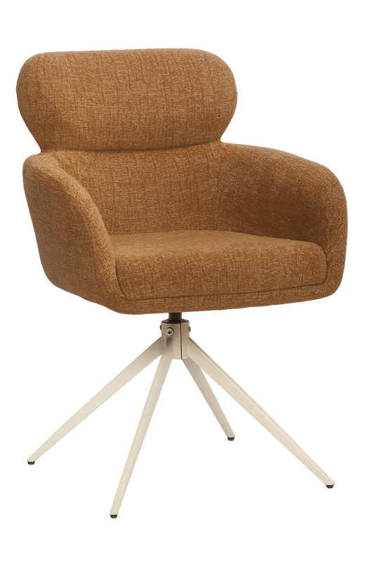 Stoel Donny in kleur roest