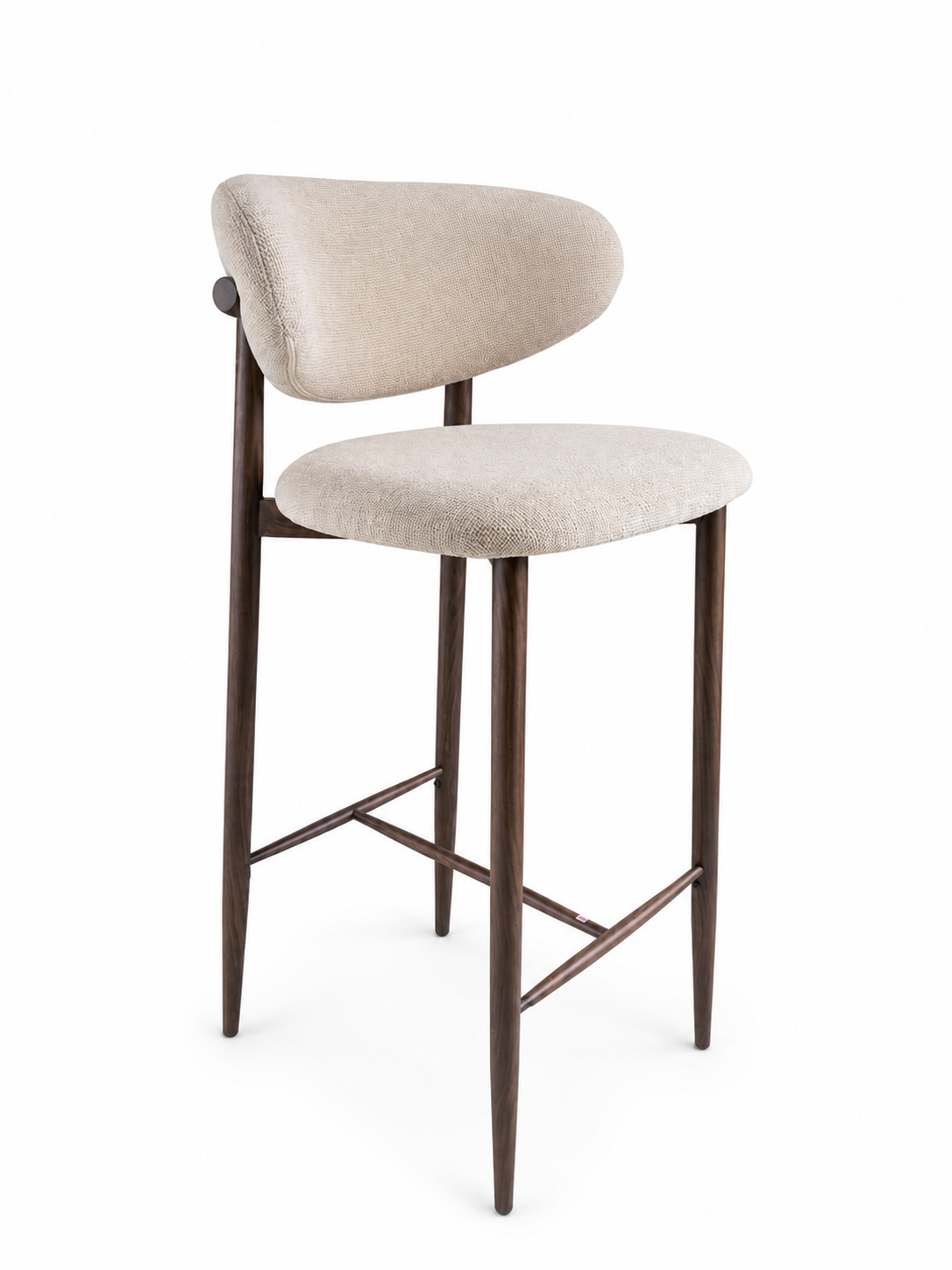 Japandi Barstoel Hoog – Zand