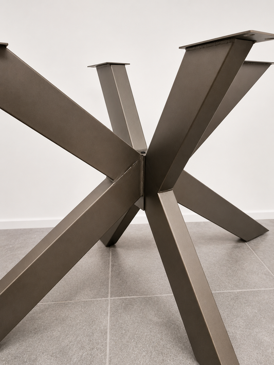 Spin Tafelonderstel Nordic Brown – 100x50 mm Koker