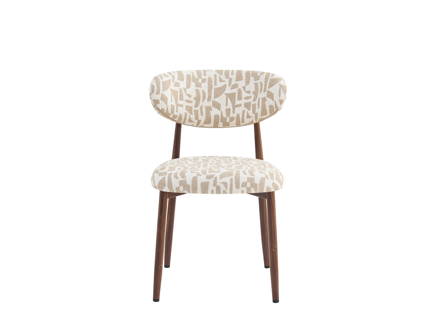 Japandi Eetkamerstoel Ronnie – Patroon 120 Beige