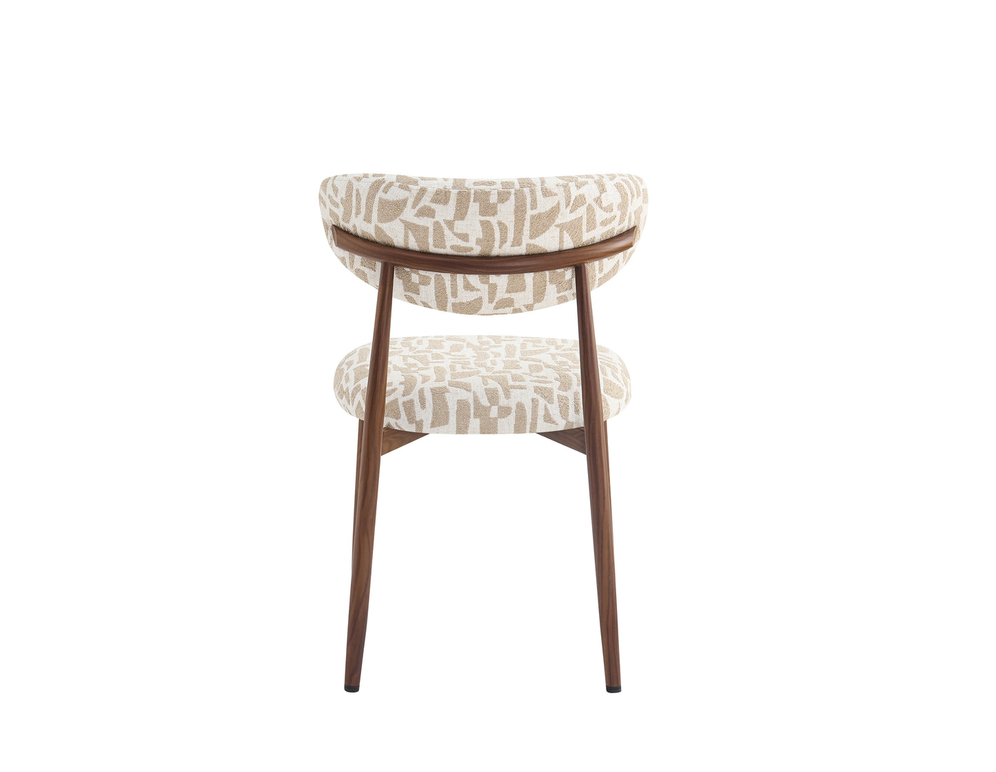 Japandi Eetkamerstoel Ronnie – Patroon 120 Beige