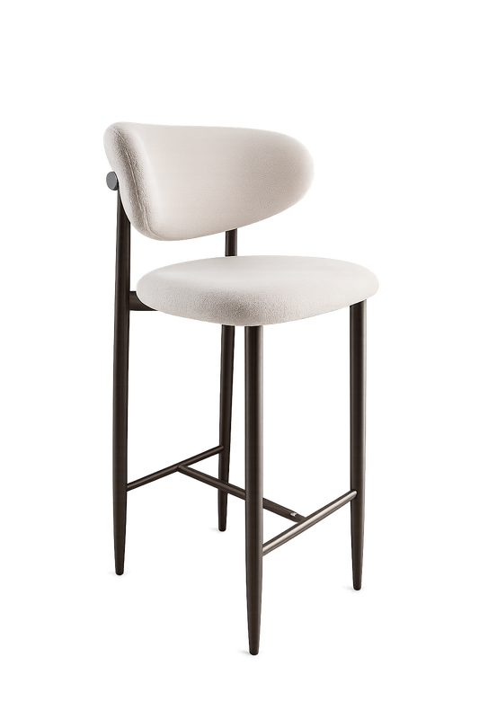 Japandi Barstoel Hoog – Zand