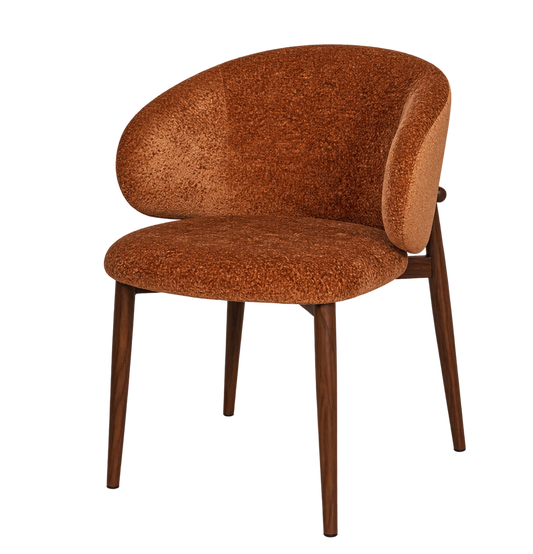 Stoel Nube | Rust | Metaal frame | Japandi stijl